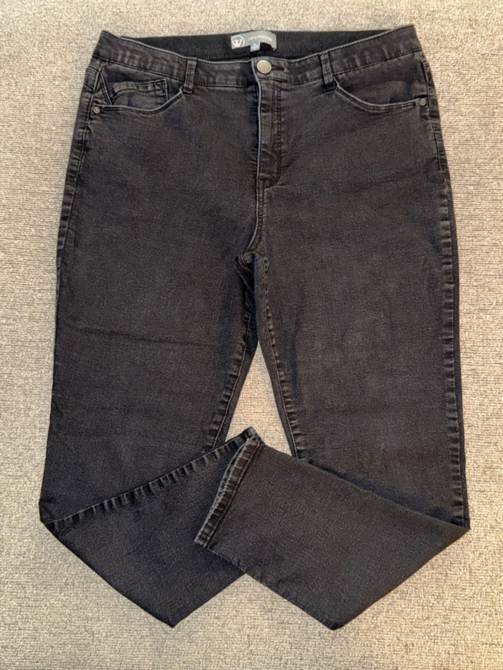 Wit & Wisdom Black Ankle Jeans